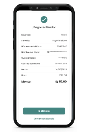 Billetera Movil - Izipay 5 | Claro Peru