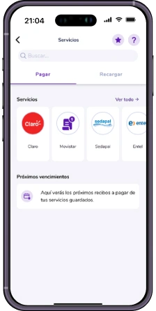 Billetera Movil - Prexpe 3 | Claro Peru