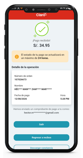 Mi Claro App 5 | Claro Peru