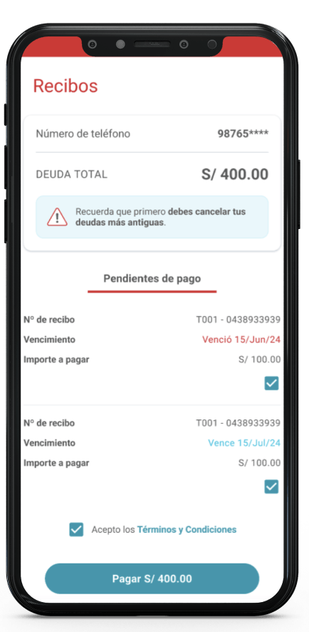 Mi Claro App 3 | Claro Peru
