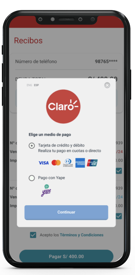 Mi Claro App 4 | Claro Peru