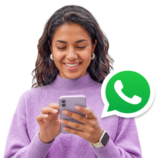 Chatea con un asesor por WhatsApp