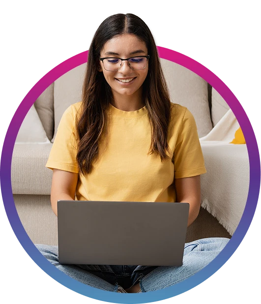 Chica Laptop