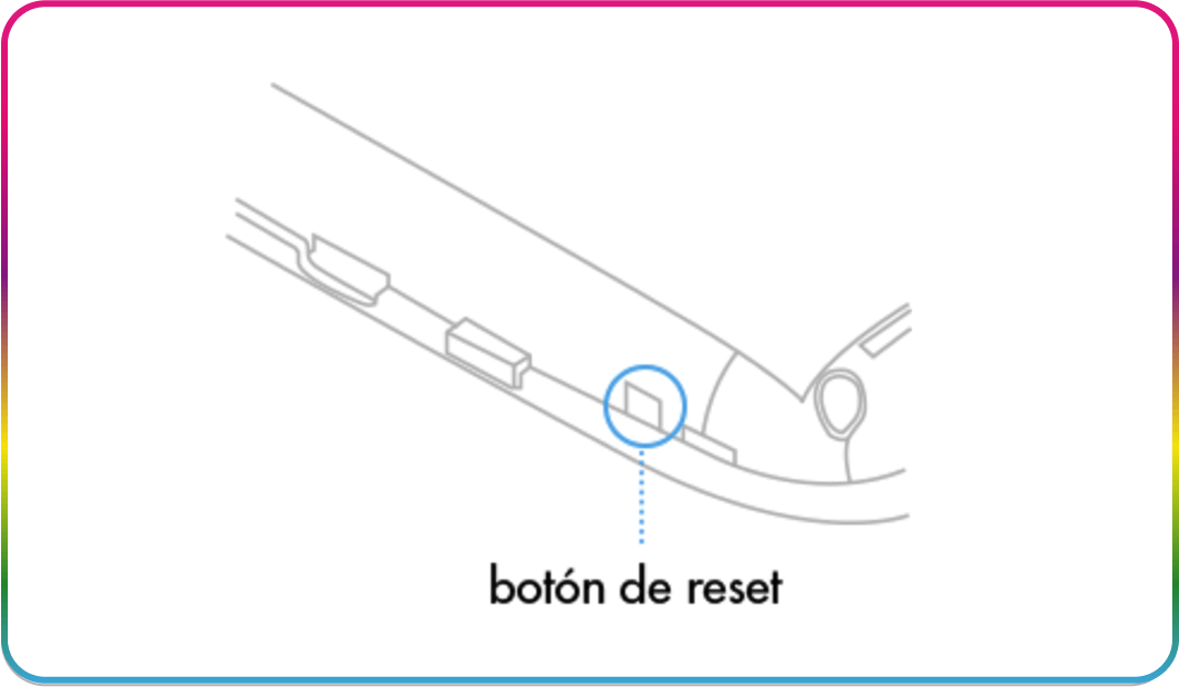 Botón de reset
