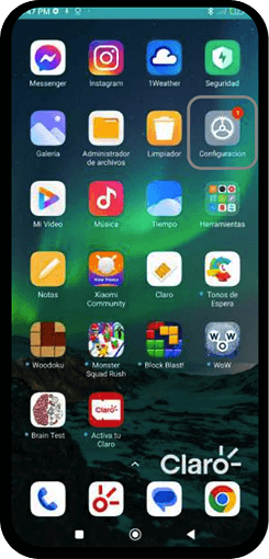 Paso 1 - Configurar tarjeta SIM