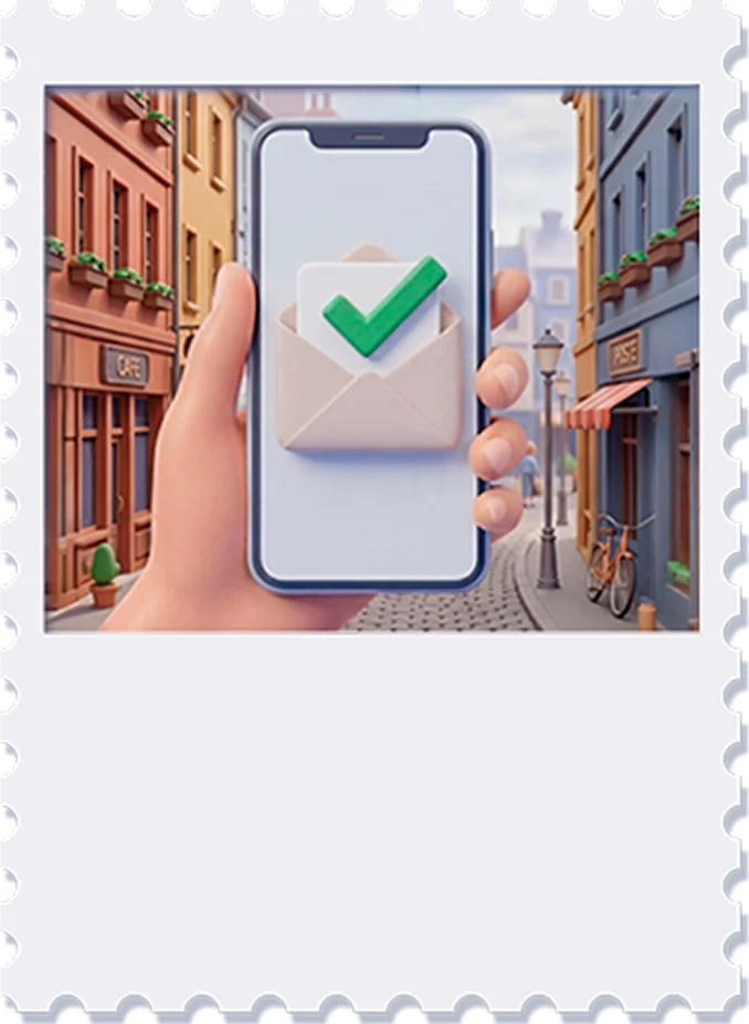 Por correo electrónico
