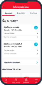 Estado de conexión