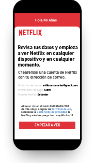 activar plan Netflix Claro paso 6
