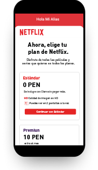 activar plan Netflix Claro paso 5
