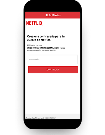 activar plan Netflix Claro paso 4