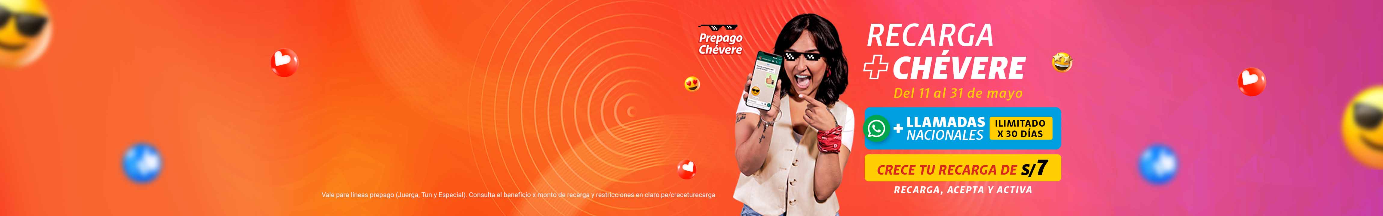Recarga chevere