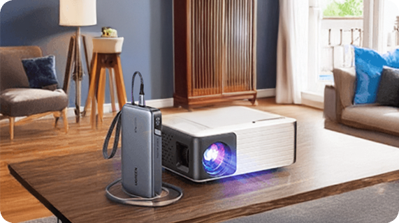 MINI PROYECTOR WIFI y Power Bank