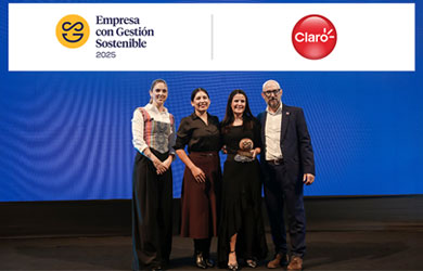 Claro Perú es reconocida como Empresa con Gestión Sostenible