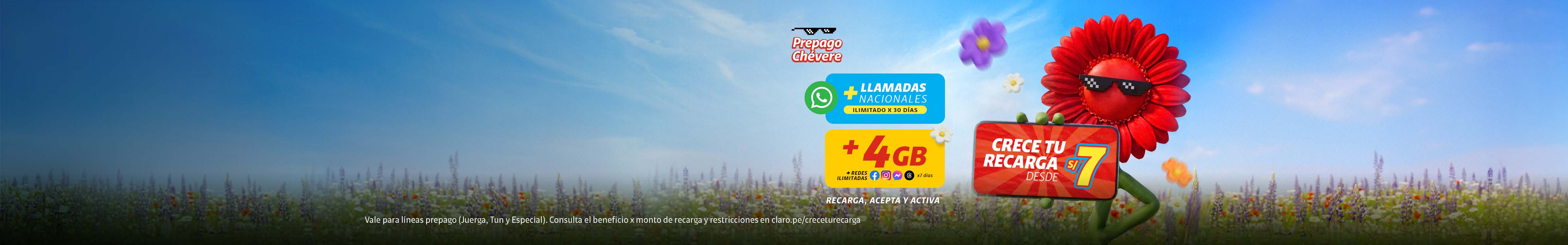 Recarga chevere