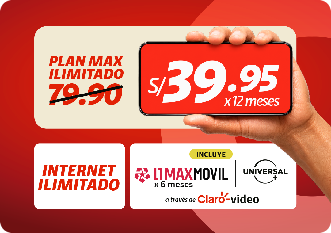 Plan Max ilimitado